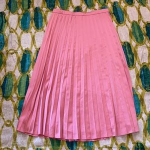 J Crew pleated midi skirt